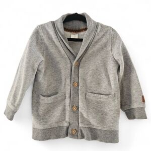 ADD-ON | H&M Toddler Grey Button Cardigan 12–18 Months